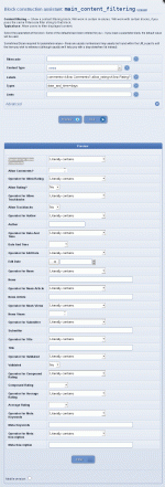 An automatic news filter form