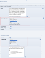 Configuring the support ticket and comment topic systems