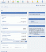 A screen-shot from the Admin Zone of a default Composr site