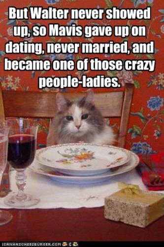 Walter never showed up ...